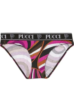 Puccini Set di 3 slip con stampa