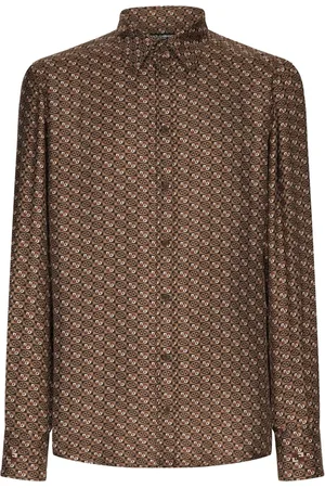 Dolce & Gabbana Camicia con stampa geometrica
