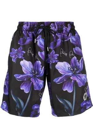 Philipp Plein Costume da bagno a fiori