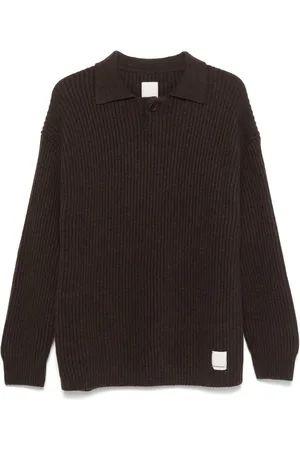 Emporio Armani Polo in maglia Fair Isle