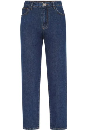 Philipp Plein Jeans dritti con logo