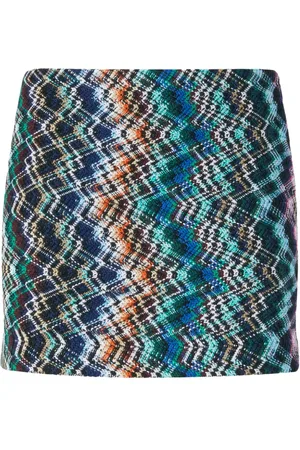 Missoni Minigonna con motivo a zigzag