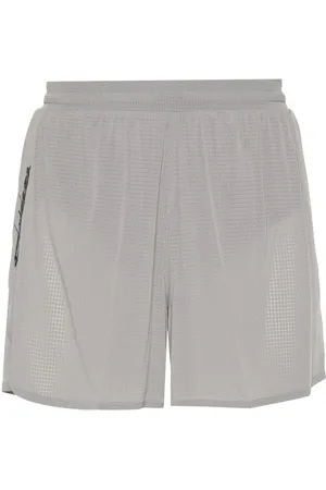 Y-3 Shorts da corsa a quadri