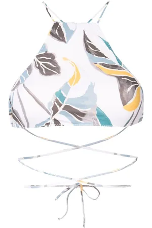 CLUBE BOSSA Top bikini con stampa
