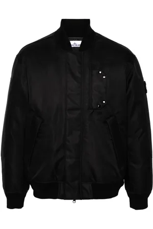 Stone Island Bomber con applicazione Compass