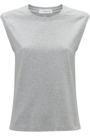 Victoria Beckham Top smanicato
