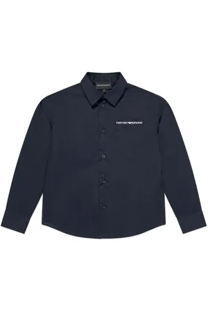 Emporio Armani Camicia con ricamo