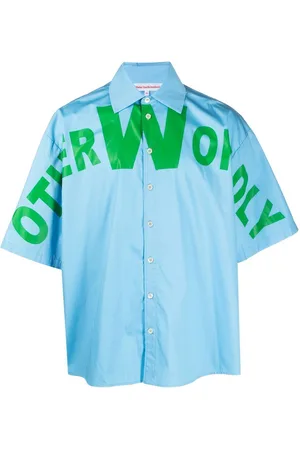 WALTER VAN BEIRENDONCK Camicia a maniche corte Otherwordly