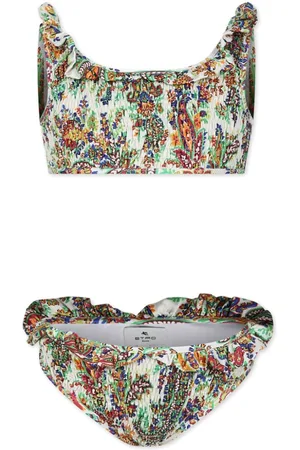 Etro Set bikini con stampa paisley