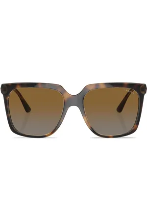 vogue Occhiali da sole squadrati con effetto tartarugato