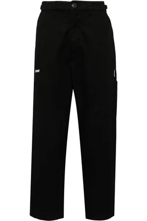 Izzue Pantaloni con logo ricamato