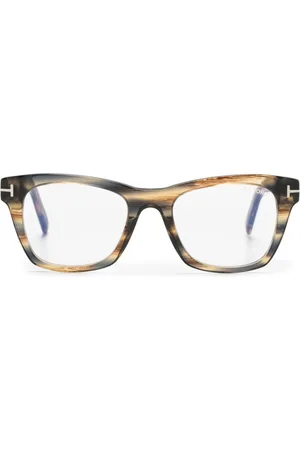 Tom Ford Occhiali tondi tartarugati