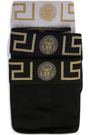 VERSACE Set di 3 slip Greca Medusa Head