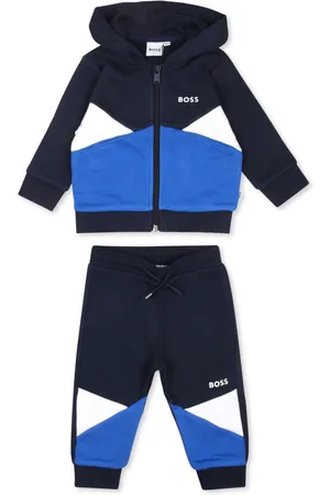 HUGO BOSS Tuta sportiva con design color-block