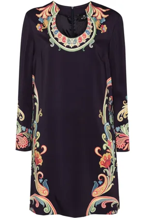 Etro Abito midi a fiori
