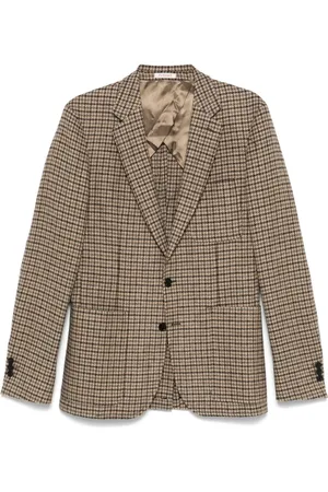 Fursac Blazer con motivo pied-de-poule