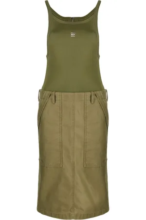 Givenchy Abito midi con inserti