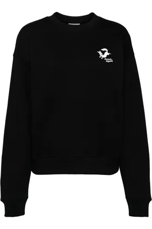 Maison Kitsuné Felpa con ricamo