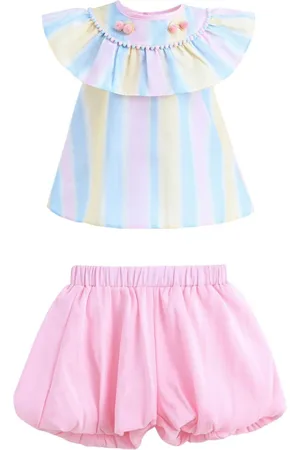 Mimi Tutu Set top e shorts a righe