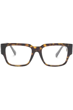VERSACE Medusa-motif square-frame glasses