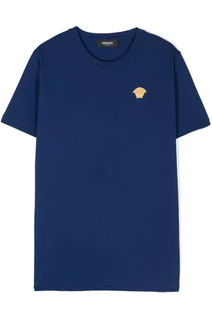 VERSACE T-shirt con ricamo Medusa