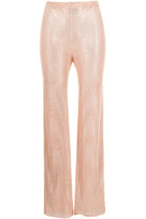 SANTA BRANDS Pantaloni dritti con strass