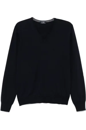 BARBA Maglione in lana vergine