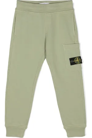Stone Island Pantaloni sportivi Compass con applicazione