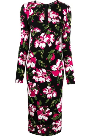 Tom Ford Abito midi a fiori