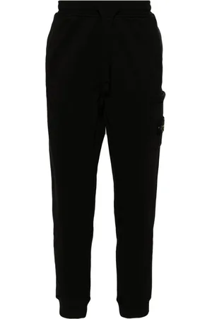 Stone Island Pantaloni sportivi Compass con applicazione