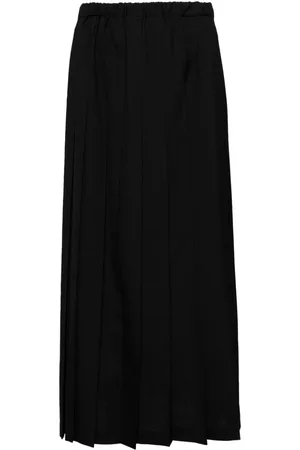 JUNYA WATANABE Gonna plissettata con vita elasticizzata