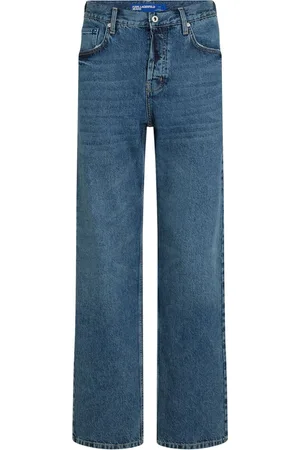Karl Lagerfeld Jeans dritti con applicazione