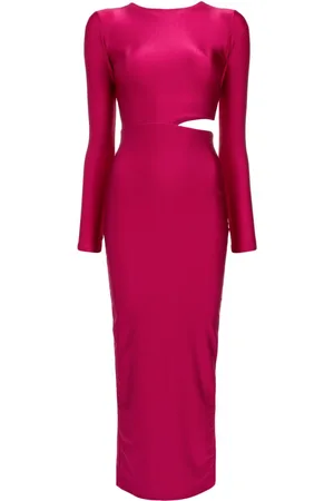 Lethicia Bronstein Abito Sophia lungo con cut-out