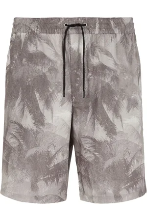 Emporio Armani Shorts sportivi con stampa grafica