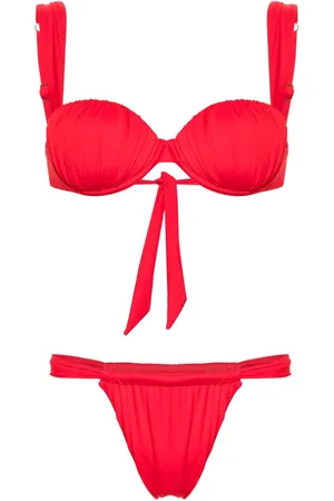 Noire Swimwear Bikini Cheeky con ruches