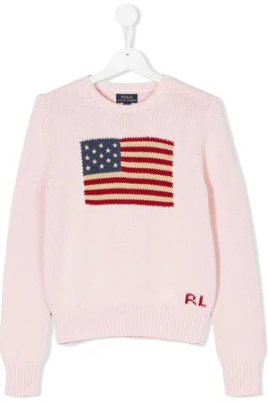 Ralph Lauren Maglione con bandiera USA