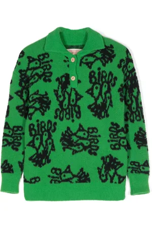 The Animals Observatory Maglione stile polo Raven