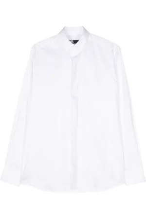 Karl Lagerfeld Camicia con colletto alla coreana