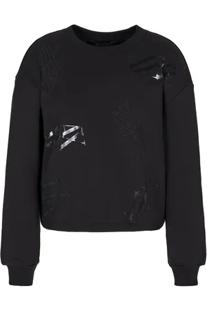 Armani Exchange Felpa con monogramma