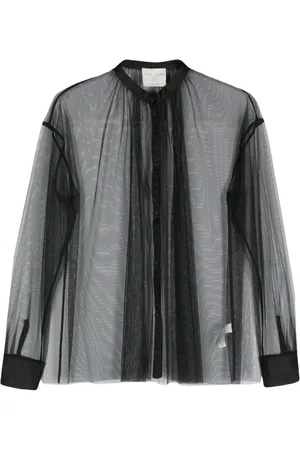 FORTE FORTE Camicia con taglio a vivo