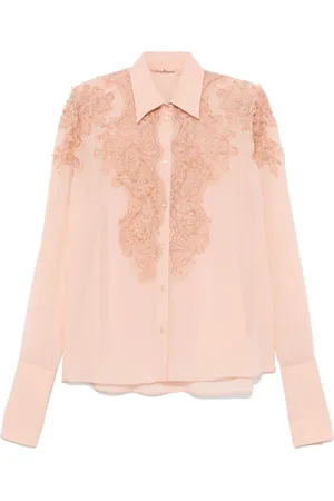 ERMANNO SCERVINO Camicia con dettagli in pizzo