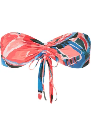 CLUBE BOSSA Top bikini Percy con stampa grafica