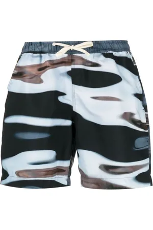 BLUE SKY INN Costume da bagno con stampa astratta
