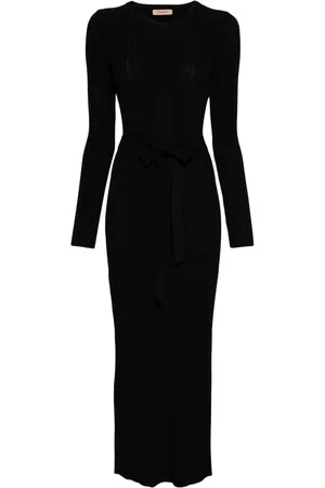 Twin-Set Abito lungo con dettaglio cut-out