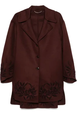 ERMANNO SCERVINO Cappotto con ricamo