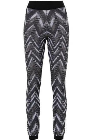 Missoni Leggings lamé a zigzag
