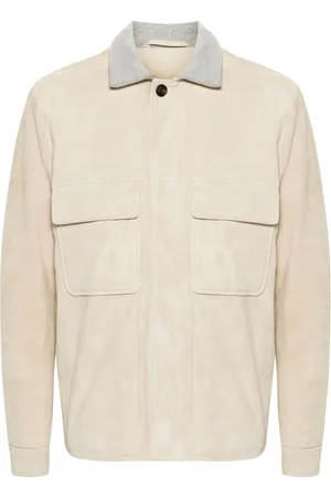 ELEVENTY Giacca in suede