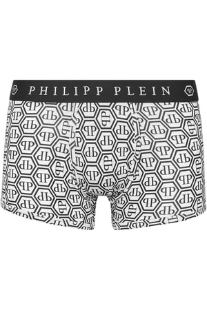 Philipp Plein Boxer con monogramma