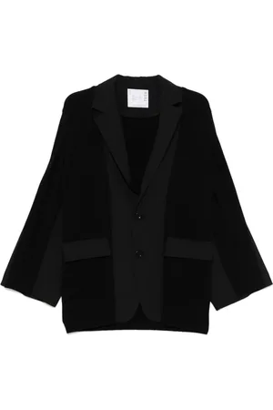 SACAI Blazer con inserti