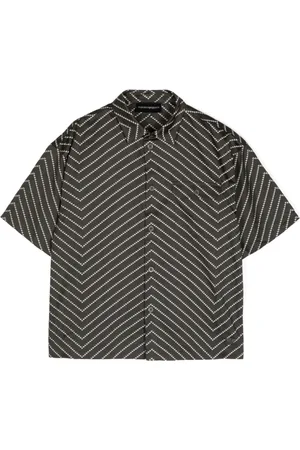 Emporio Armani Camicia con monogramma